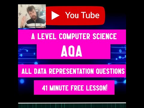 A level Computer Science AQA Data representation - All Data representation questions