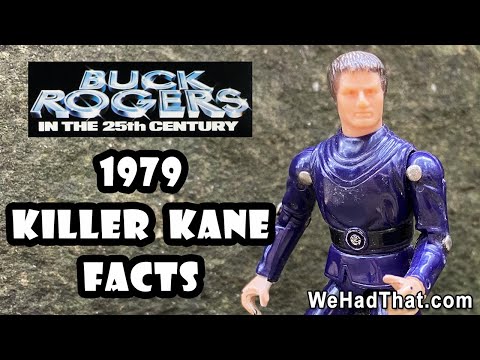 Killer Kane Vintage Mego Buck Rogers in the 25th Century Action Figure Review 1979