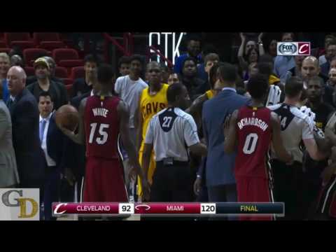 Cavaliers and Heat Get Into A FIGHT After The Game