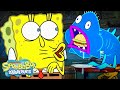 60 MINUTES In The Krusty Krab At Night SpongeBob