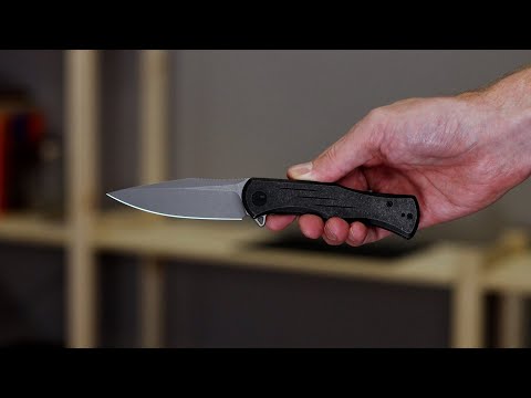 WE Knives Primoris Gray Stonewashed 20CV Black Titanium Frame Lock  