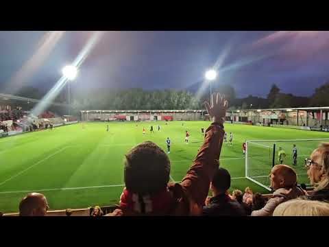 FC United fans v Whitby Town 19/8/2025