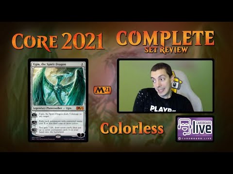 Complete Set Review - Core Set 2021 - M21 - Colorless and Land Cards - Constructed And Limited Focus