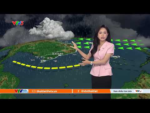 Dự báo thời tiết ngày mai 21/10/2026 | Rãnh thấp xích đạo kết hợp gió đông | VTVWDB
