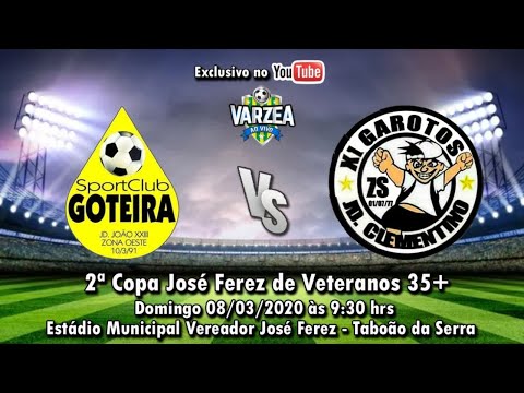 SC Goteira  x  XI Garotos Jd. Clementino - Copa José Ferez de Veteranos 2020 (35+)