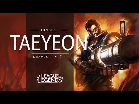 LOL ProTV - TaeYeon - GRAVES JG vs ELISE (07/03/2017)