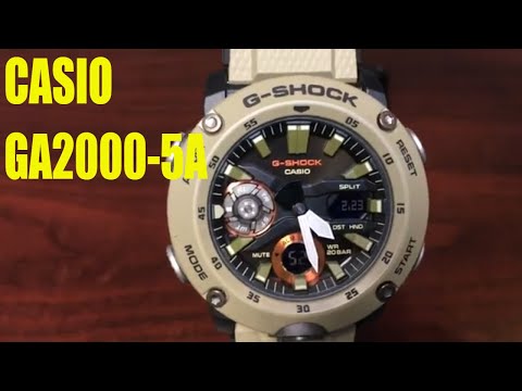 G-Shock GA-2000 Carbon Core Guard Analog Digital Watch GA2000-5A