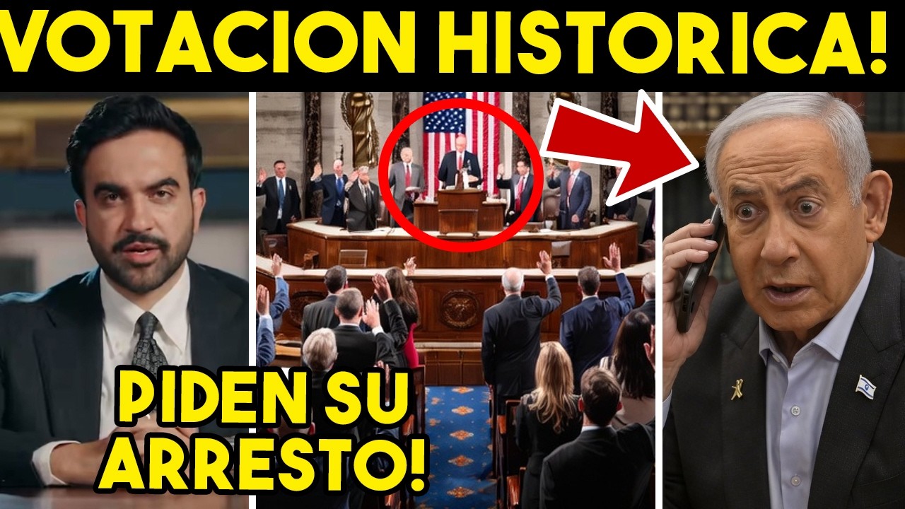 GOLPE BRUTAL! RETAN A TRUMP POR ARRESTO A NETANYAHU. IRAN DECISION FINAL. EEUU