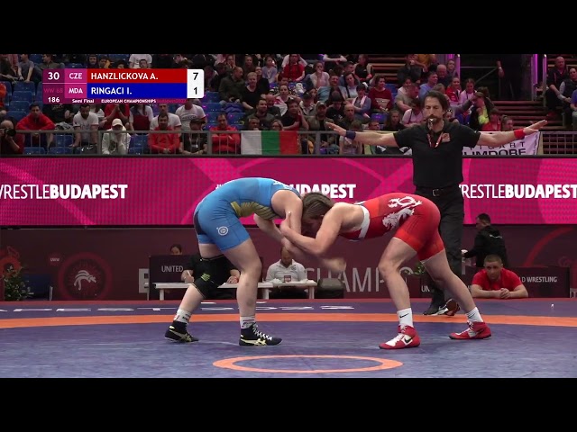 1745 | 186 | Seniors WW 68kg | 1/2 Final | HANZLICKOVA Adela (CZE) | RINGACI Irina (MDA)
