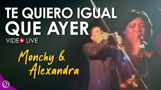 Monchy Y Alexandra - Te Quiero Igual Que Ayer - Bachatazo 2002 [LIVE]