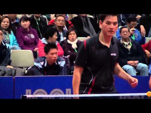 Silent Ball in the Net, Timothy Wang vs. Khoa Nguyen, 21 December 2013, Table Tennis, 00033
