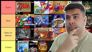 TIER LIST JOGOS que ZEREI em 2024