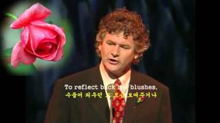The Last Rose of Summer -John McDermott  여름날의 마지막 장미꽃 -English subtitles