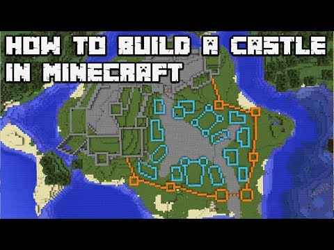 How to Build an Awesome Castle in Minecraft 1.13 Vanilla [WORLD DOWNLOAD]