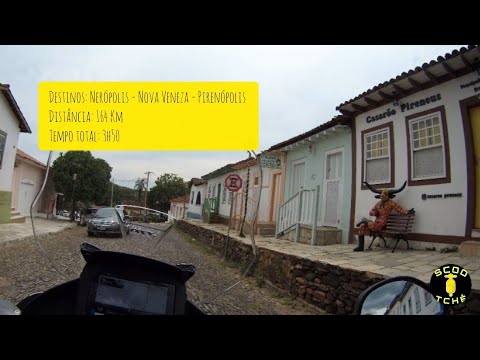 #007 - 1ª viagem da "baleinha", ZONTES 350E - Nerópolis, Nova Veneza e Pirenópolis (GO) _16/11/2025