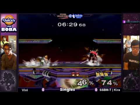 SSBM @ Quickly 9 - Vivi Vs. Kira