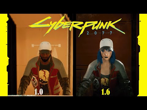 Cyberpunk 2077 1.0 vs Patch 1.6 | Graphics Comparison