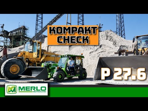 Kompakt Teleskoplader  in Kies, Mist & Co. (Vorschau Einsatzcheck + Walkaround)