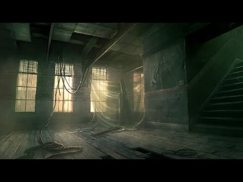 Abandoned House | Creaking, Wind, Sunset | 15 Minutes of Ambience