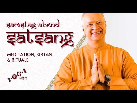 Samstagabend- Satsang mit Narendra  - Yoga Vidya Live, 25.10.2025, 20:00 Uhr