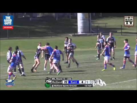 Real NRL Round 13 Under 23's Highlights - Maitland Pickers v Kurri Kurri Bulldogs