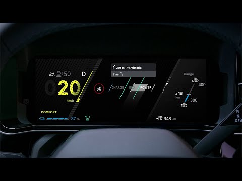openR instrument panel - R5 E-Tech electric - Renault