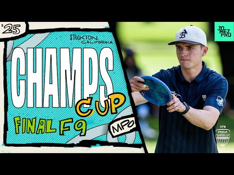 2025 PDGA Champions Cup | MPO FINALF9 | Tipton, Robinson, Marwede, Callaway | Jomez Disc Golf