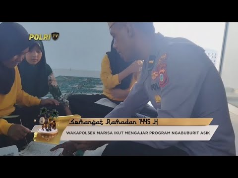 PROGRAM NGABUBURIT ASIK POLSEK MARISA