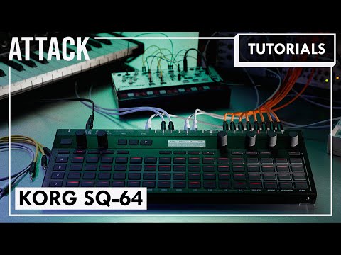 Tutorials: How To Set Up & Make A Beat With The Korg SQ-64 & Korg Volca Sample