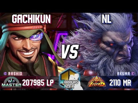 SF6 🥊 Gachikun (RASHID) vs NL (AKUMA) 🥊 StreetFighter6