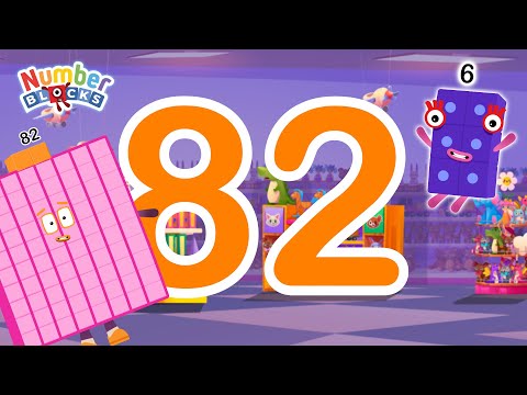 Numberblocks 82 learn to count 8 Magic Run Toys World New Season | Numberblocks Magic Adventure