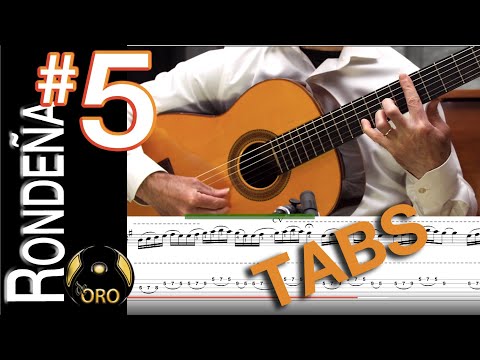 Flamenco Guitar Lesson TABS | Rondeña #5 | Diego de Oro