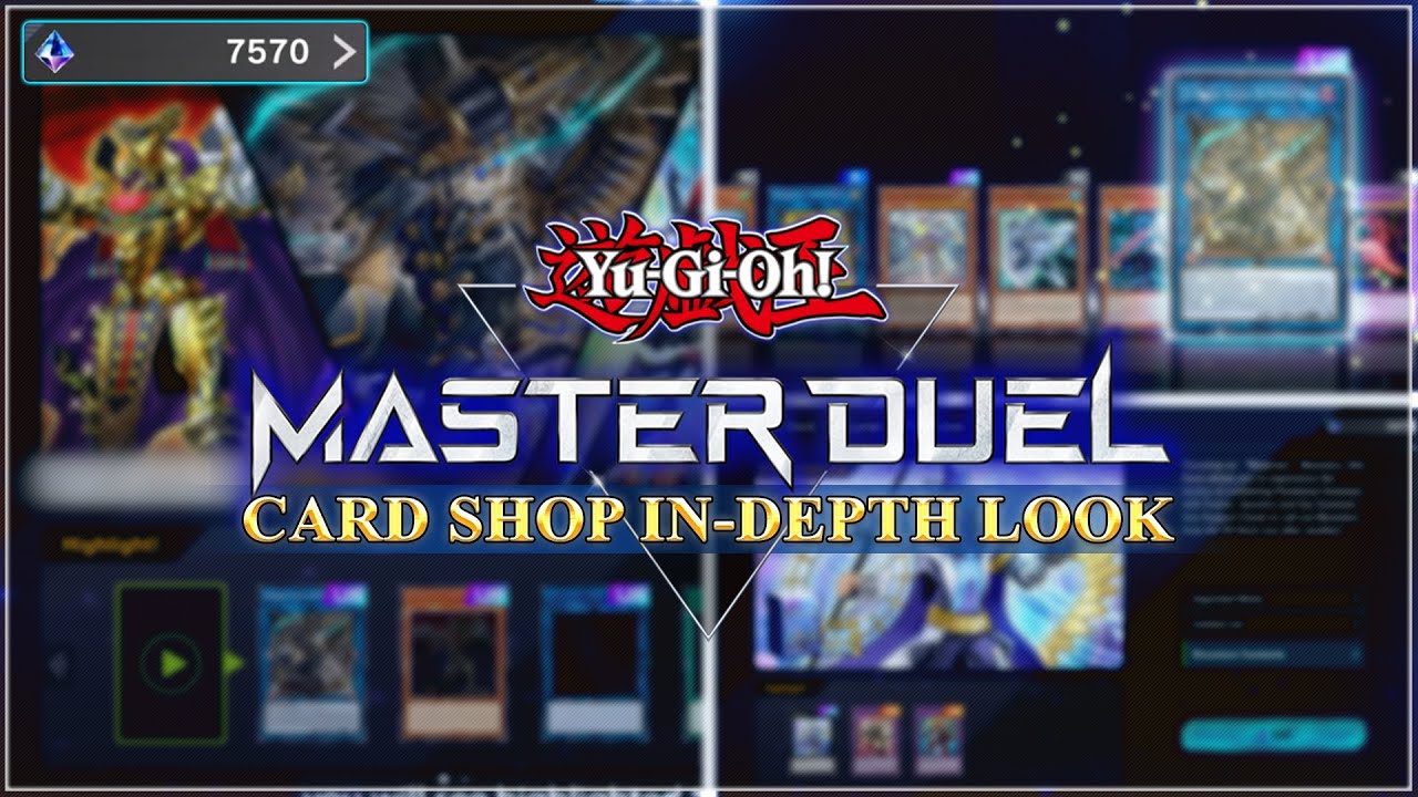 Yu-Gi-Oh! MASTER DUEL Card Shop In-Depth Look! Structure Decks, Selection Packs & Free to Play?!