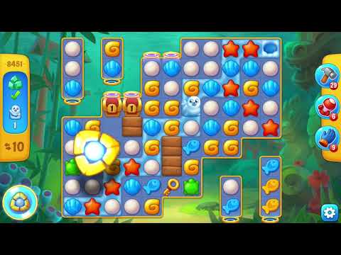 🥰 [FISHDOM Walkthrough] Level 8451