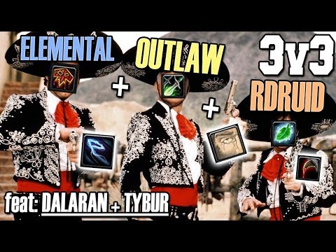 😮BLASTING BOYS in 3v3 ARENA feat: Dalaran, Tybur - Elemental Shaman PvP [BFA]
