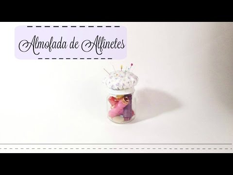 Como fazer uma almofada para alfinetes (Pincushion)