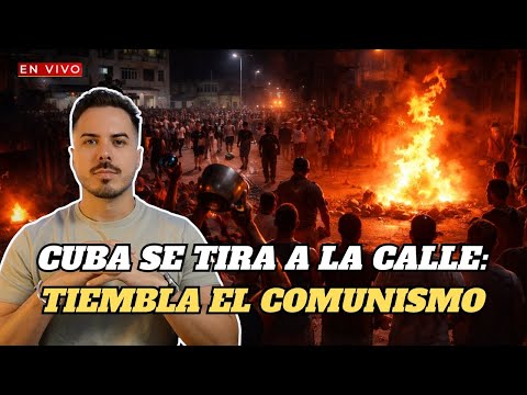 🔴Masivas protestas en Cuba, Trump pone la mira en el régimen y el descontento social crece