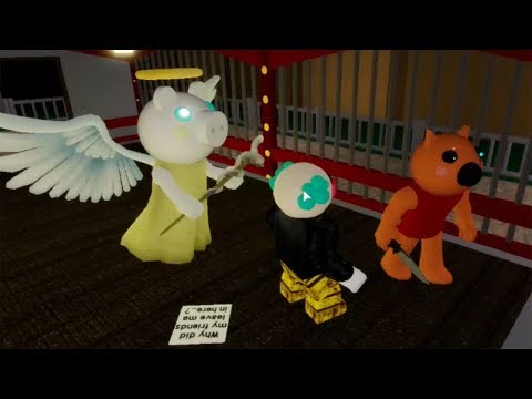 Angel Piggy or Foxy Jumpscare?? Roblox Piggy
