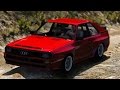 Audi Quattro Sport 1.4 для GTA 5 видео 1