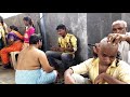 Temple Headshave Young Man And Older Man Headshave