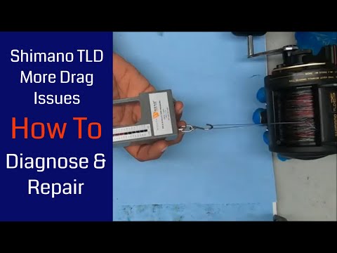 Shimano TLD25 New Drag Issues - Fishing Reel Repair
