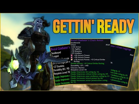 Gettin' Brutal Gladiator's ⚔️ - Marksmanship Hunter PvP WotLK Classic / Progression Part 6