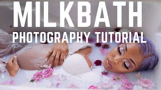 Milk Bath Photography Tips & Tricks | Maternity Milkbath Photo Shoot Tutorial