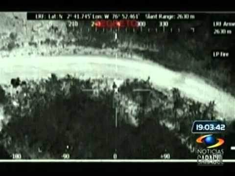 Así apoyó la FAC a los uniformados del cerro de Santa Ana