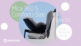 Install your child in rearward facing