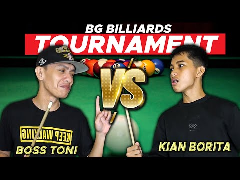DOBLETE SHOT *FOR THE WIN* - Boss Toni Vs. Kian | BG BILLIARDS TOURNAMEN EP 2