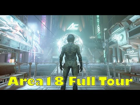 Star Citizen 3.5 Gameplay | Full Arccorp Tour