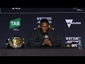 UFC 243: Post Fight Press Conference Highlights