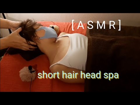 ASMR Tokyo Head-spa Salon Yumi(1/2) 東京女子がただ頭をスッキリさせて帰るだけの動画