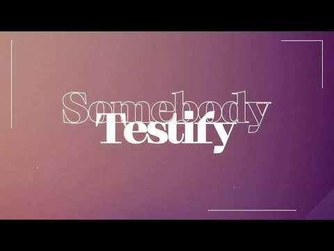 RYAN EDGAR : SOMBODY TESTIFY : RADIO VERSION                             (OFFICIAL LYRIC VIDEO)